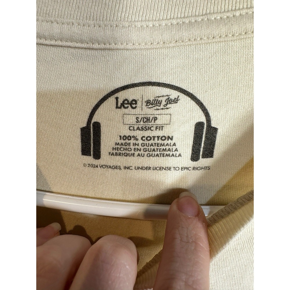 lee billy joel mens short sleeve tee shirt size small classic fit cotton - Picture 3 of 4